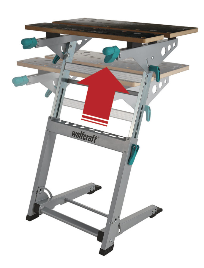 Wolfcraft Stôl pracovný MASTER cut 700, wolfcraft 6908000