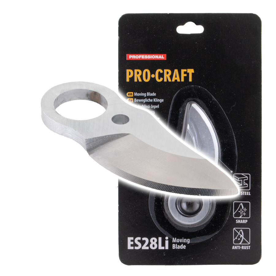 Náhradný horný nôž pre akumulátorové nožnice Procraft ES28Li/ES25Li