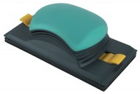 Wolfcraft Držiak brúsnych listov 93 x 185mm s pogumovanou rukoväťou, wolfcraft 5890000