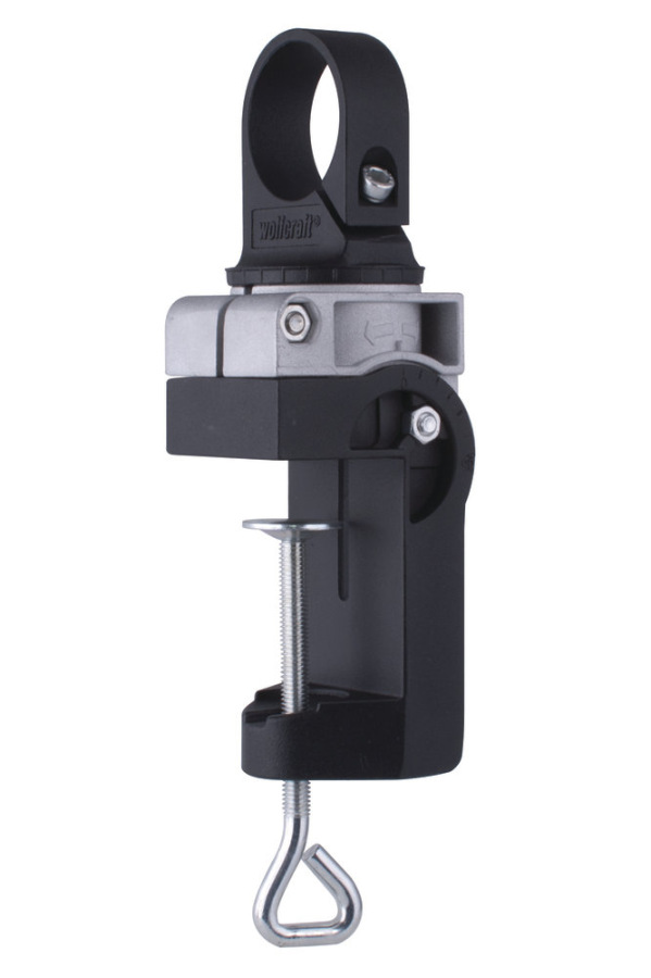 Wolfcraft Držiak kombinovaný pre vŕtačku otočný, hliníkový, wolfcraft 4800000