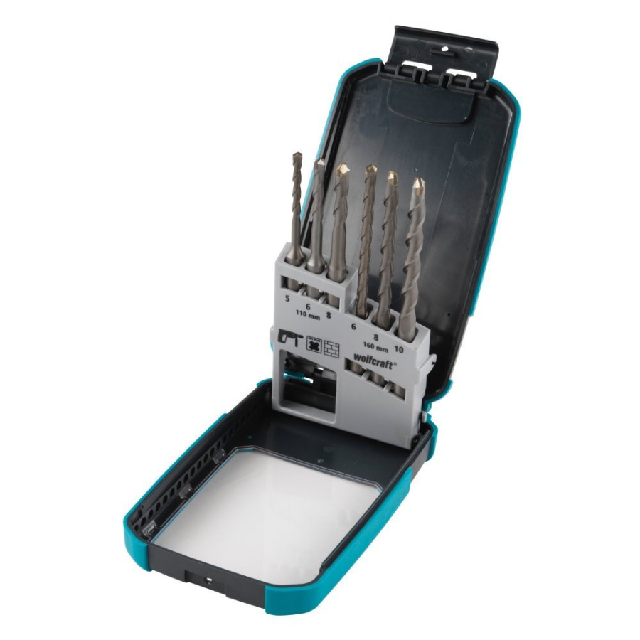Wolfcraft Sada vrtákov SDS-plus Standard ø 5 - 10mm wolfcraft 8613000