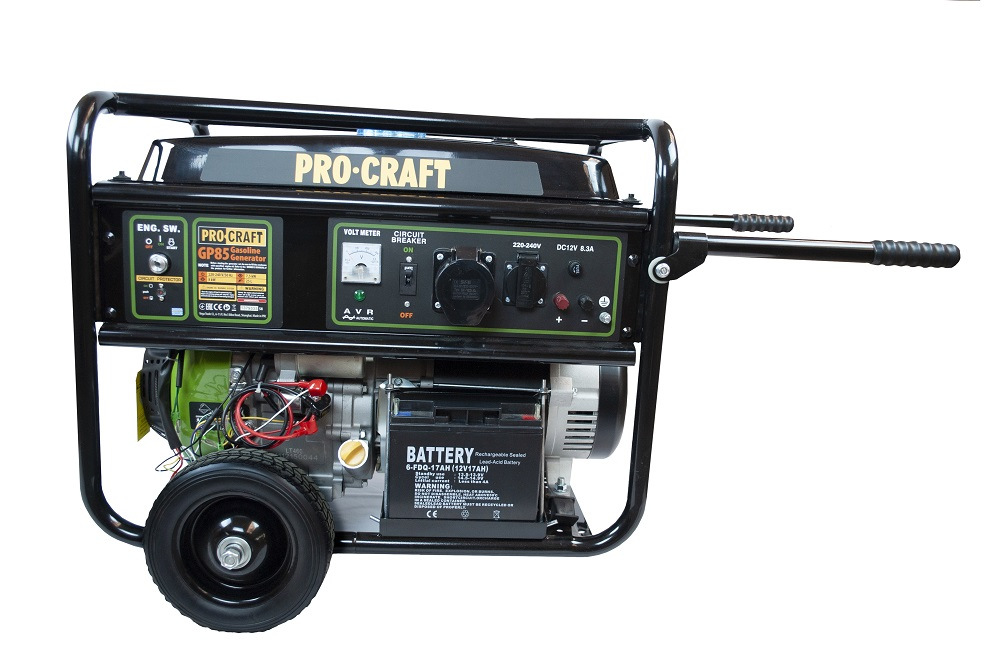 Benzínový elektrický generátor mod.GP85