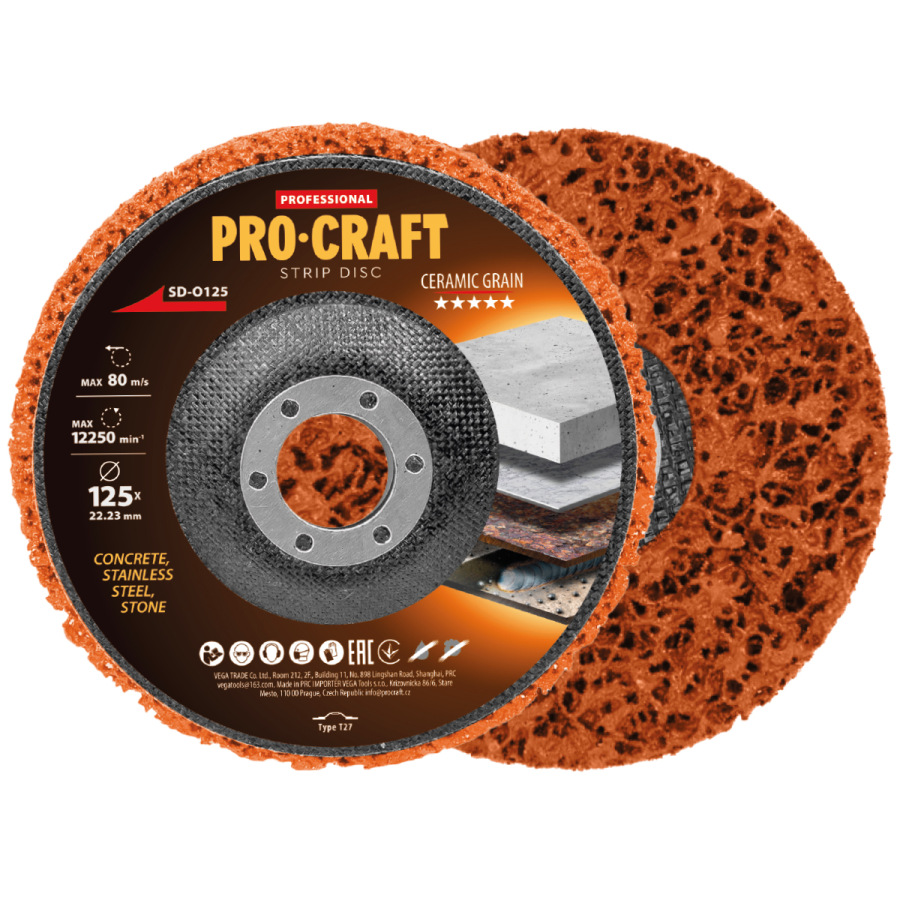 Brúsny kotúč Clean & Strip Procraft SD-O125
