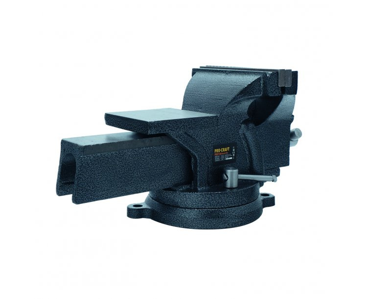 PROCRAFT Zverák s kovadlinou otočný 150 mm PBV150