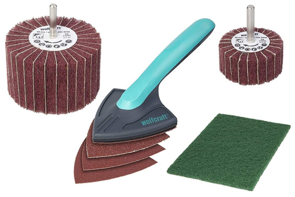 Wolfcraft Sada brúsna pre opracovanie dreva wolfcraft 5642000