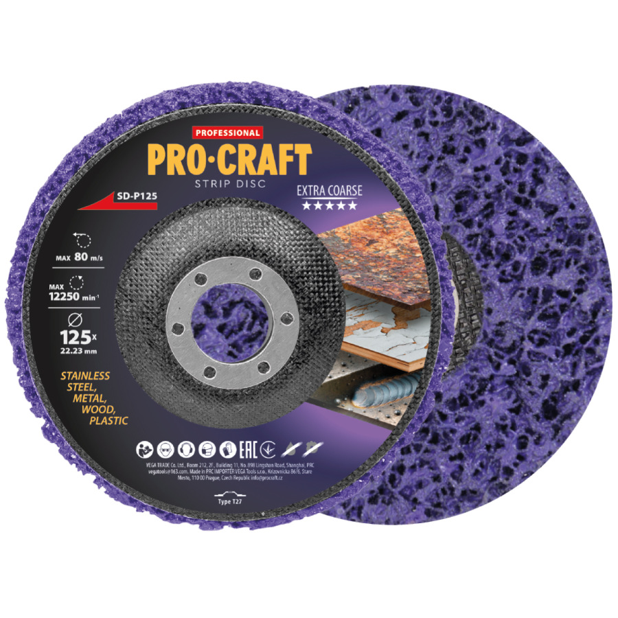 Brúsny kotúč Clean & Strip Procraft SD-P125