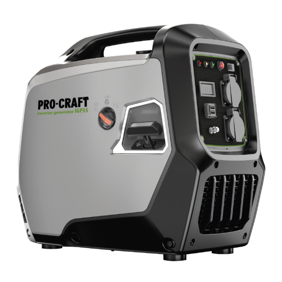 PROCRAFT Invertorový napájací zdroj 3,2kW IGP35
