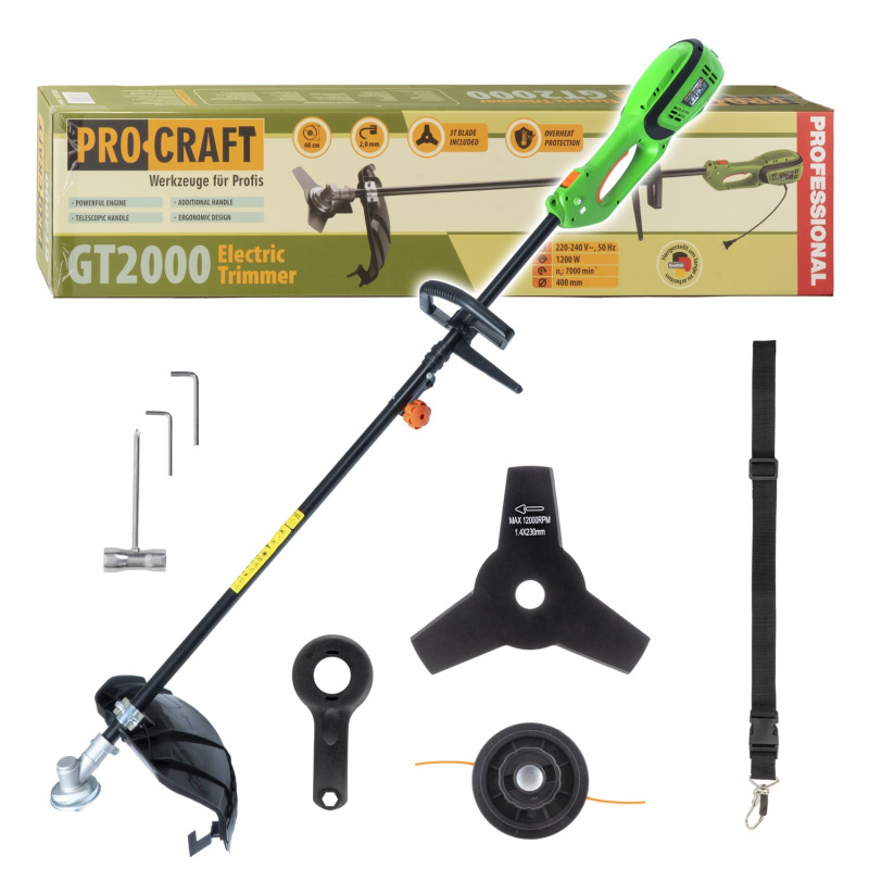 Procraft GT2000 Elektrický krovinorez