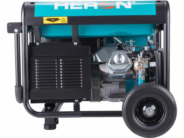 HERON Elektrocentrála benzín/LPG/NG 8,2kW/400V elektroštart na DO 8896327 3