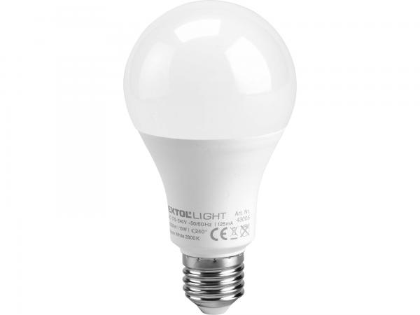 Žiarovka LED, 15W, 1350lm, E27, pr. baňky 60mm 43005