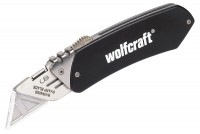 Wolfcraft Nôž s trapézovou čepeľou zasúvací ALU, wolfcraft 4124000