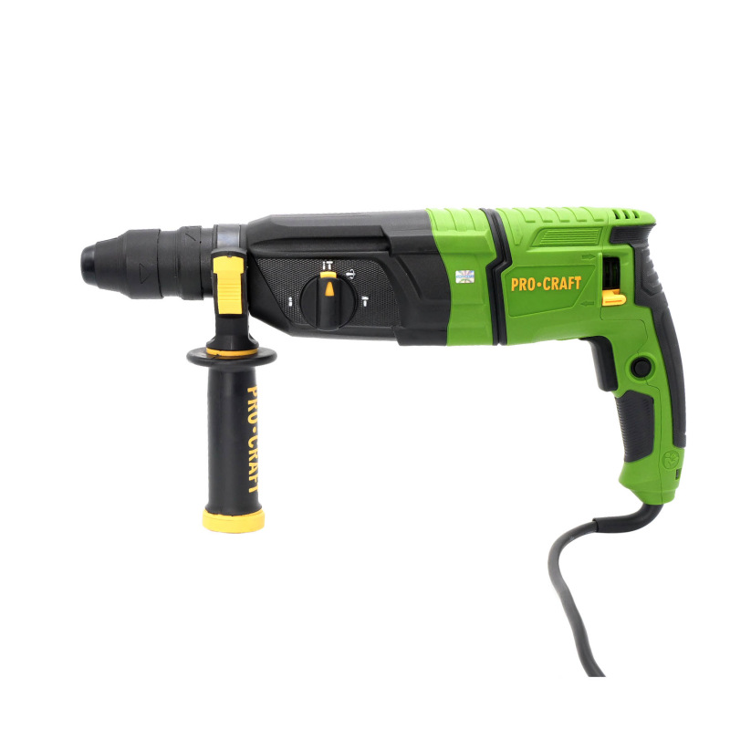 PROCRAFT Kombinované vŕtacie a sekacie kladivo 900W 3,2J BH1100DFR 3