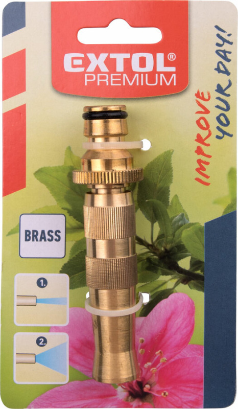 EXTOL PREMIUM Postrekovač záhradný mosadzný 8876051 2