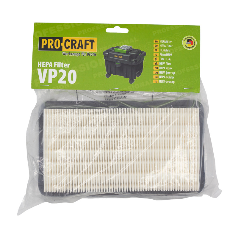 HEPA filter pre akumulátorový vysávač Procraft VP20