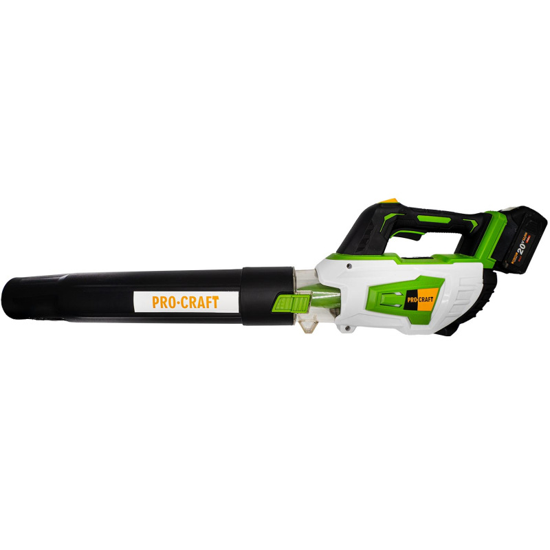 PROCRAFT Aku fukar 20V 570 m³/h (bez baterie a nabíjačky)PB20