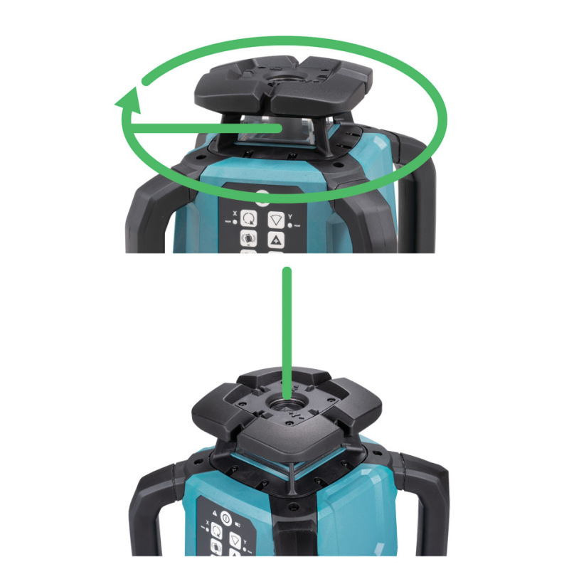 MAKITA SKR001Z Laser rotačný zelený akuulátorový XGT 40 V max, LXT 18 V a CXT 12 V max 5