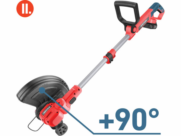 EXTOL PREMIUM Kosačka strunová Share20V, 1x 2Ah, šírka kosenia 30cm 8891900 7