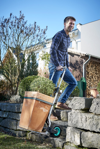 Wolfcraft Vozík transportný skladací TS 850 Offroad max - 100kg, wolfcraft 5503000 8