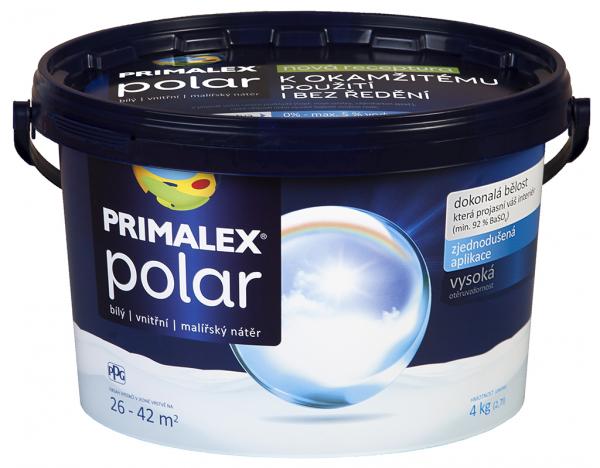 Farba Primalex Polar biela 4kg