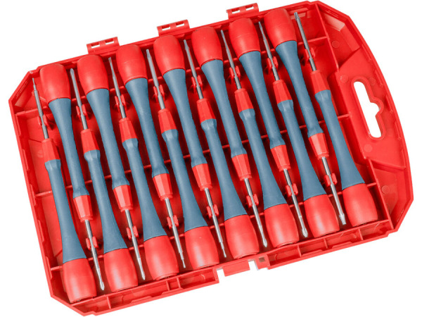 EXTOL PREMIUM 8819182 Skrutkovače hodinárske, 15ks sada, S/PH/TX/HEX