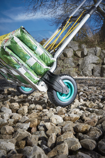 Wolfcraft Vozík transportný skladací TS 850 Offroad max - 100kg, wolfcraft 5503000 19