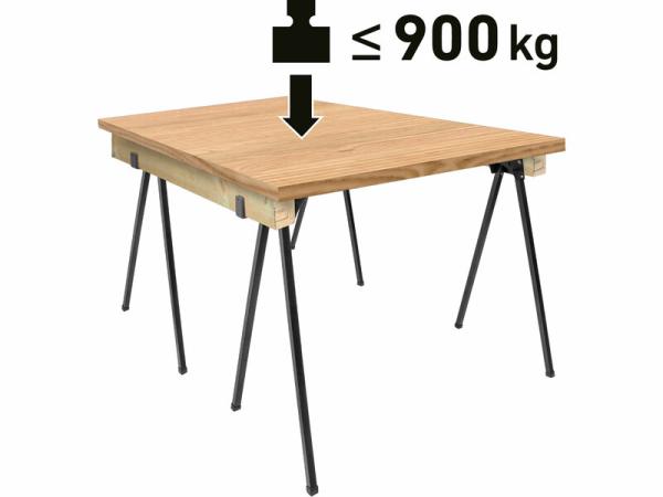 EXTOL CRAFT 956070 Podstavec nastaviteľný skladací 450kg šírka 55/45mm 1