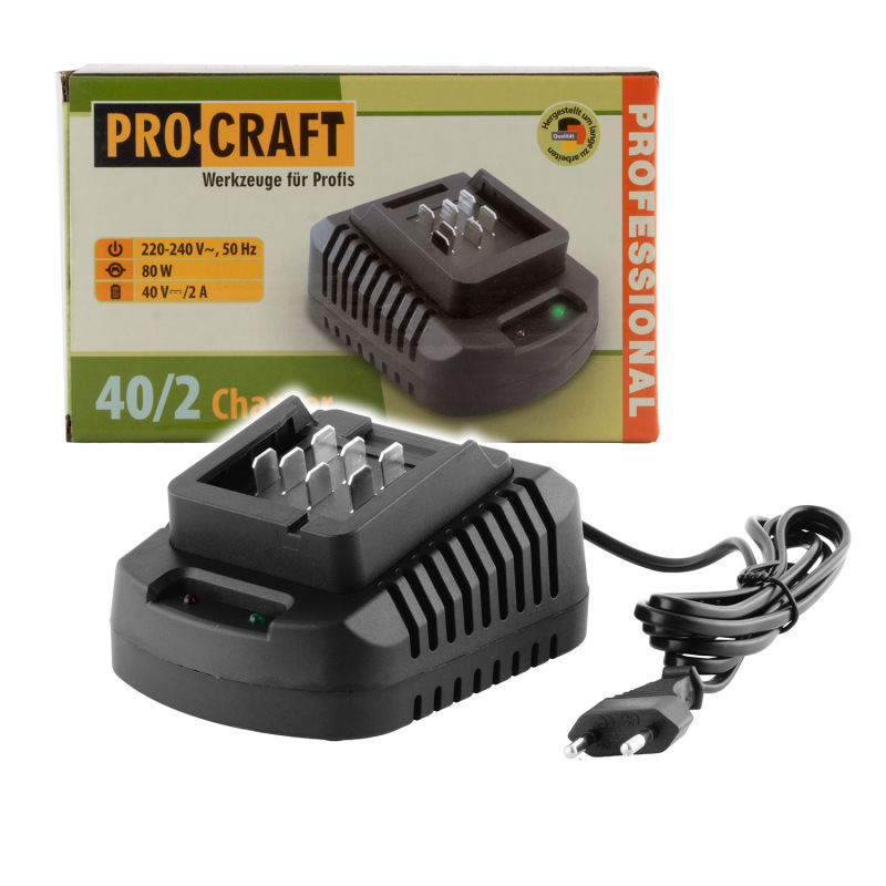 Nabíjačka pre batérie 20/40 Li-ion Procraft 40/2