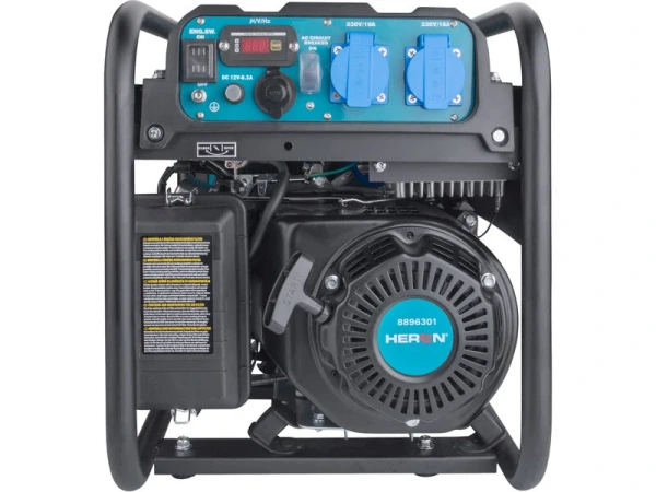 HERON Elektrocentrála invertorová s IGBT zváračkou, 160A, 1F, 4,3kW, ručný štart 8896301 1