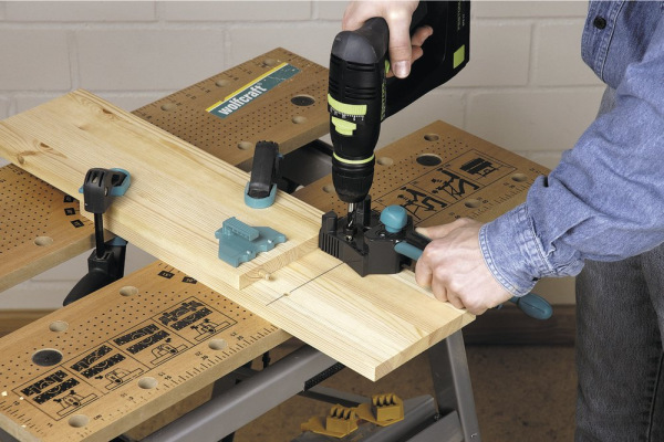 Wolfcraft Kolíkovačka majstrovská ø 6,8,10mm, wolfcraft 4640000 1