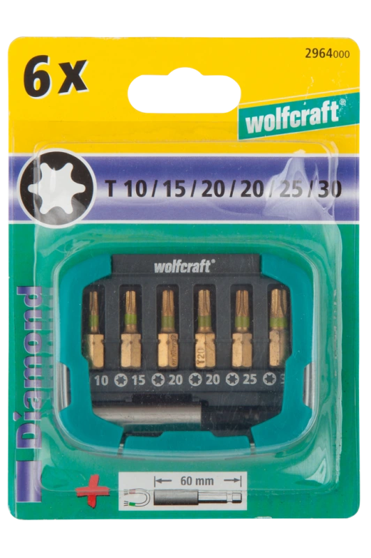 Wolfcraft Sada bitov diamantových TX10-30 wolfcraft 2964000
