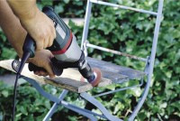 Wolfcraft Kartáč kotúčový, nylónový, červený, so šesťhrannou stopkou ø 100mm, wolfcraft 1502000 3