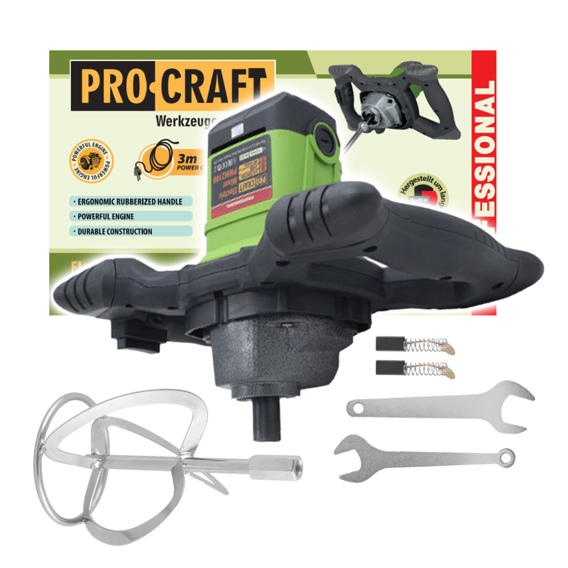 PROCRAFT Stavebná miešačka 1200W PMM2100