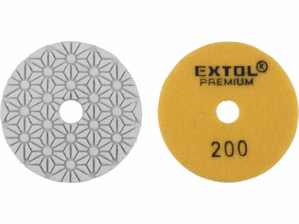 EXTOL PREMIUM Kotúč diamantový leštiaci 100mm P200 8803094