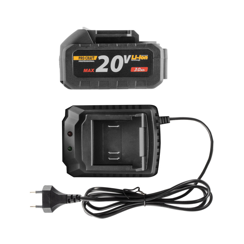 PROCRAFT Aku vyžínač 20V PTA-25BL-1B 6
