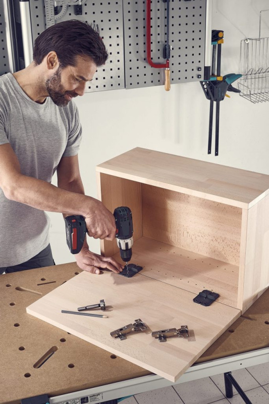 Wolfcraft Sada na vŕtanie kovania NK závesov ø 35mm, wolfcraft 4656000 2