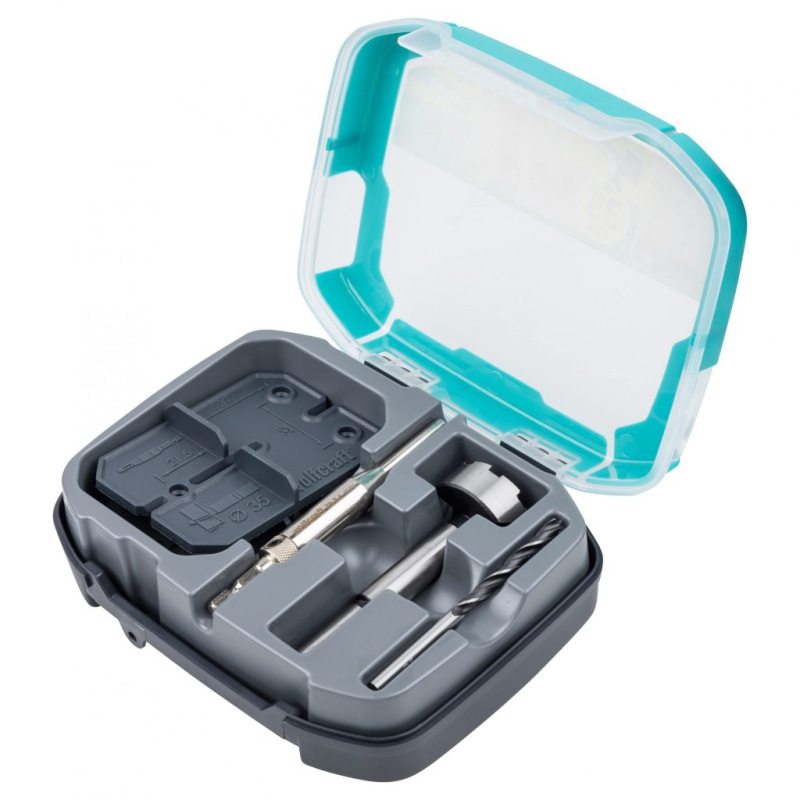 Wolfcraft Sada na vŕtanie kovania NK závesov ø 35mm, wolfcraft 4656000 6