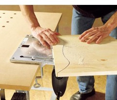 Wolfcraft Stôl pre priamočiaru pílu 320 x 300mm, wolfcraft 6197000 2