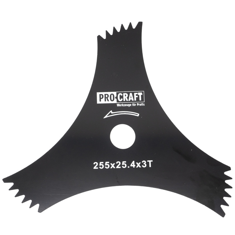 Nôž krovinorezu (D255*25.4) 3T (DRAGON) PROCRAFT
