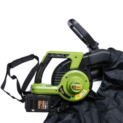 PROCRAFT Aku dúchadlo/fúkač lístia 20V 610 až 700 m³/h(bez batérie a nabíjačky)VB20 3