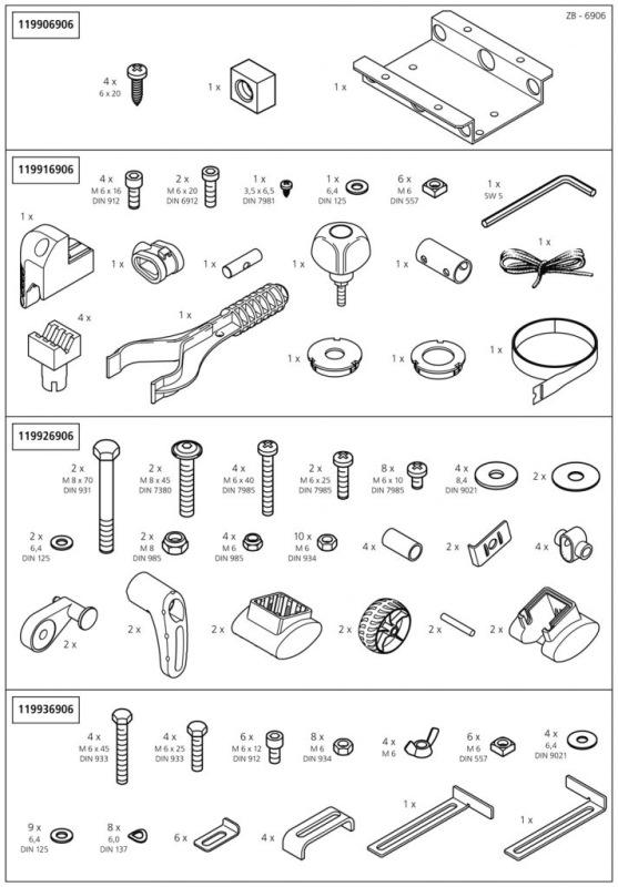 Wolfcraft Stôl pracovný Master cut 1500, wolfcraft 6906000 18