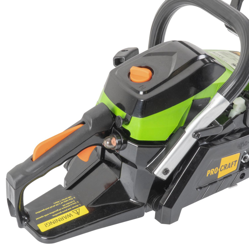 PROCRAFT Benzínová reťazová píla lišty 400mm/450mmGS-58X 8