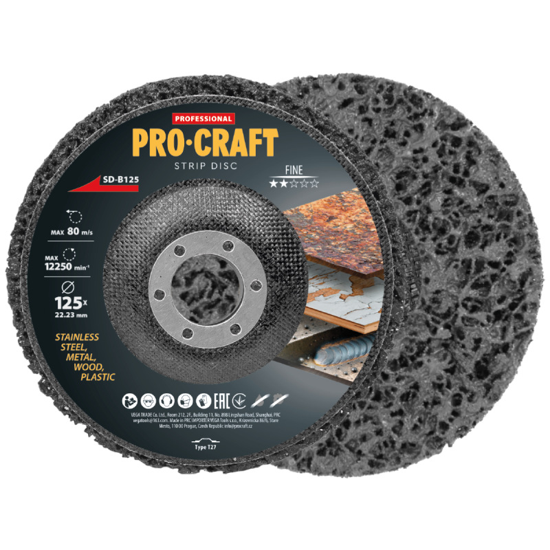 Brúsny kotúč Clean & Strip Procraft SD-B125
