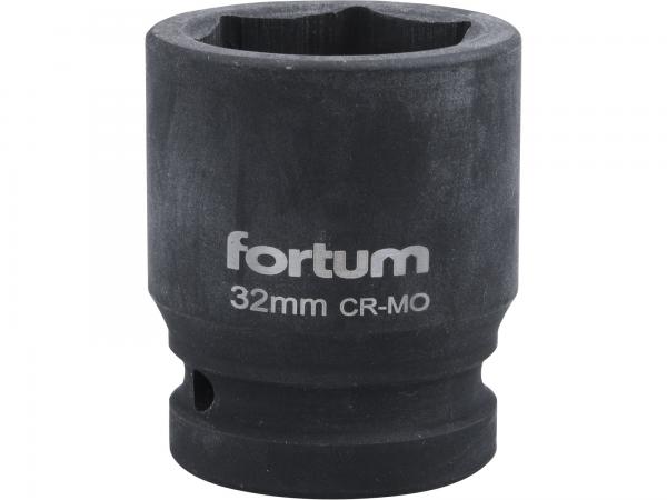 FORTUM Hlavica nástrčná rázová, 3/4'', Cr-V.Mo., 32mm 4703032