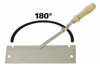 Wolfcraft Píla ručná zarezávacia 255mm, s vyhnnutou a otočnou rukoväťou, wolfcraft 6925000 1