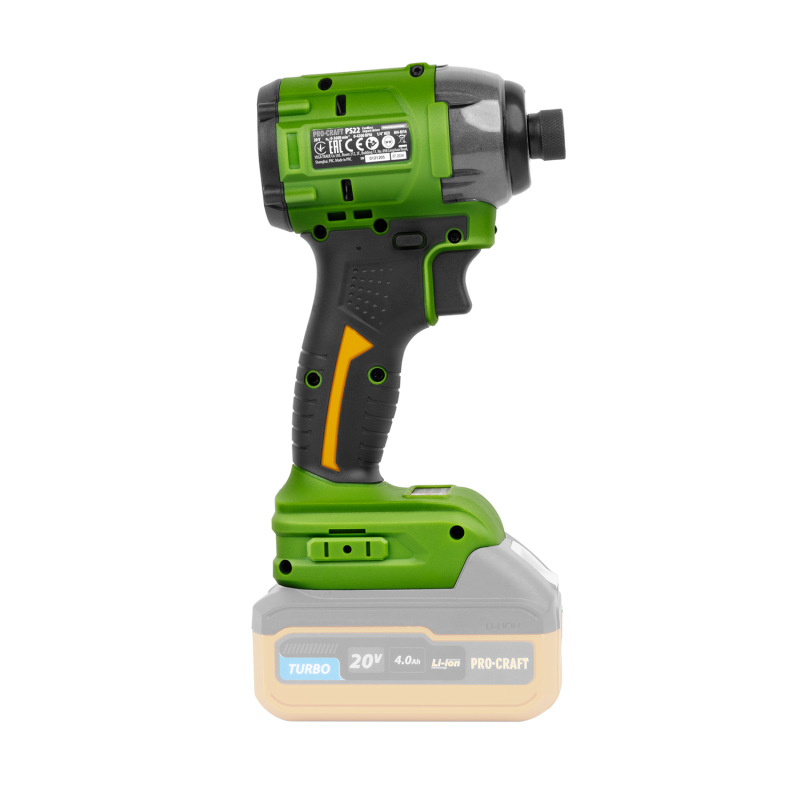 PROCRAFT Akumulátorový rázový uťahovák 20V 230Nm(bez akumulátora a nabíjačky) PS22bb 3