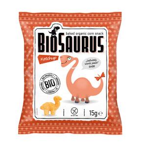 Bio chrumky Biosaurus kečup15g