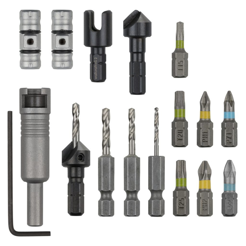 Wolfcraft Sada bitov a vrtákov pre Flipbit wolfcraft 3086000 3