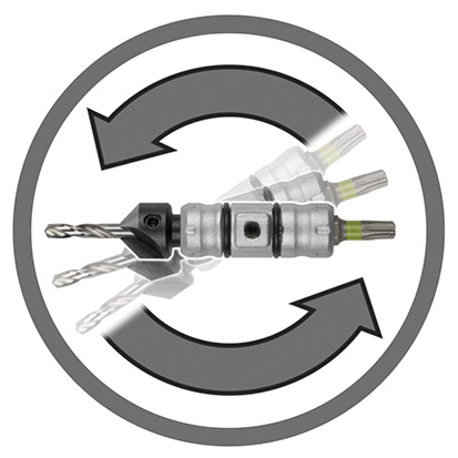 Wolfcraft Sada bitov a vrtákov pre Flipbit wolfcraft 3086000 2