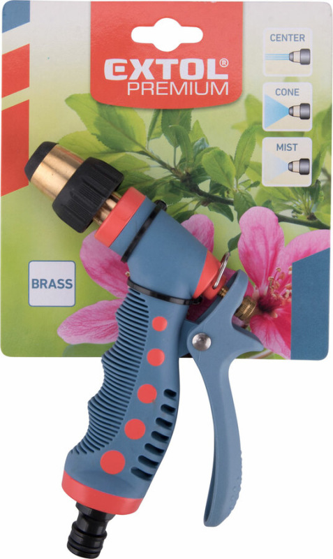 EXTOL PREMIUM Postrekovač záhradný kov/plast, ergonomická pogumovaná rukoväť 70212 5