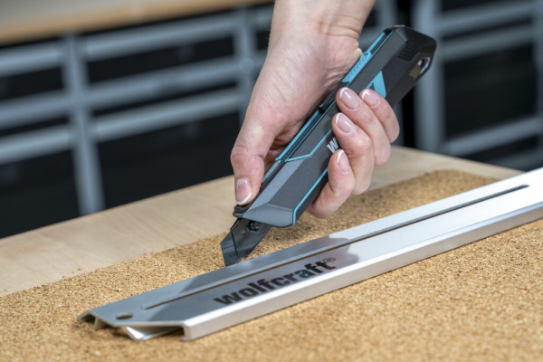 Wolfcraft Nôž odlamovací PRO SAFETY, 18mm, L/P, wolfcraft 4290000 9